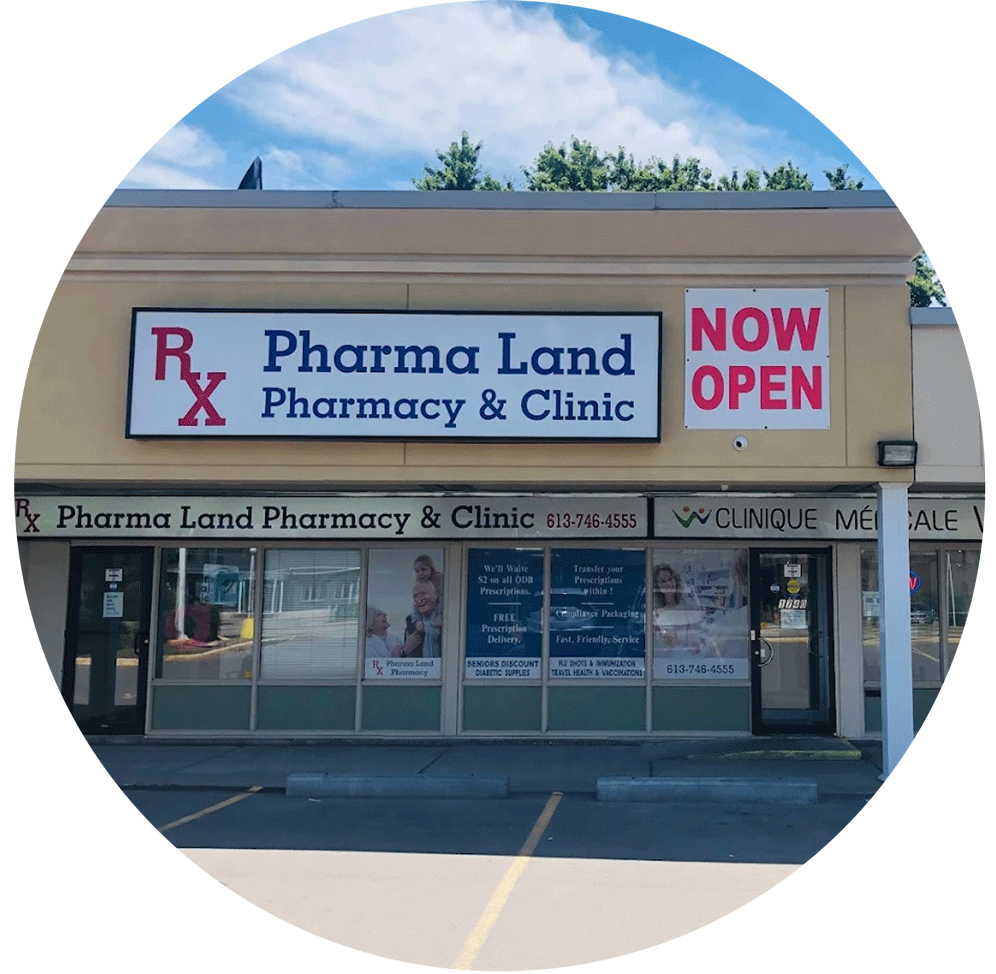 Pharmacist Christine Ghattas at Pharma Land Pharmacy